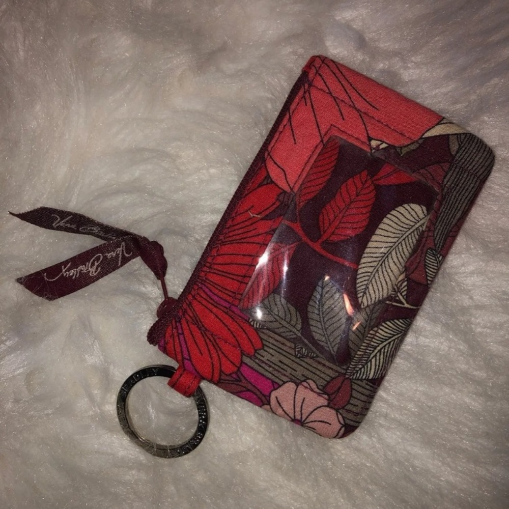 Vera Bradley ID keychain